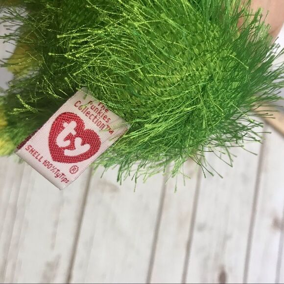 DELETING SOON TY BEANIE PUNKIES HOPSCOTCH GREEN FROG RETIRED - Picture 6 of 11